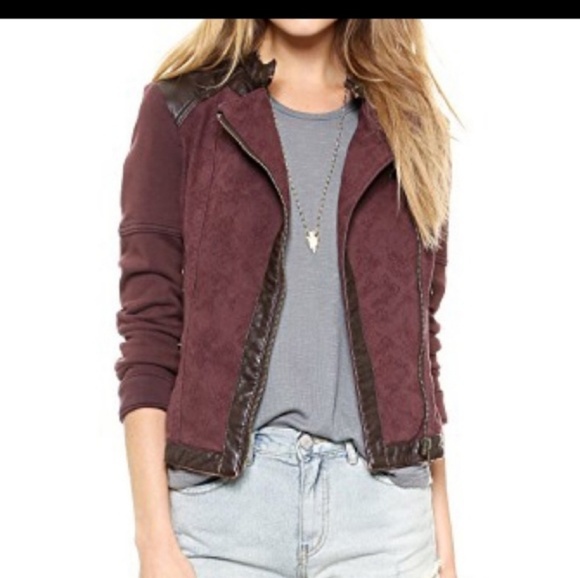 Free People Jackets & Blazers - Free people moto jacket